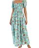 Kenny Flowers Kenny Flowers The Margaritaville Wastin' Away Again Smocked Maxi Dress - 4