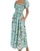 Kenny Flowers Kenny Flowers The Margaritaville Wastin' Away Again Smocked Maxi Dress - 5