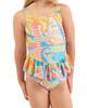 Kenny Flowers Kenny Flowers The Paradiso - Girls Ruffle One Piece with Tutu - 1