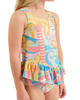 Kenny Flowers Kenny Flowers The Paradiso - Girls Ruffle One Piece with Tutu - 5