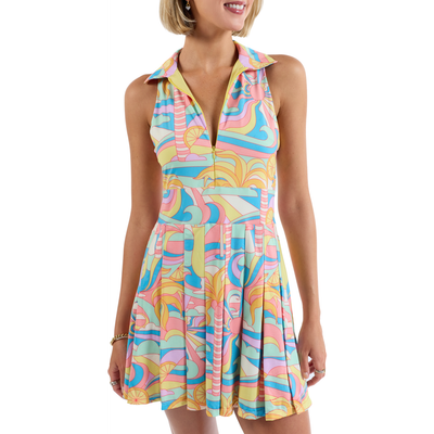 Kenny Flowers Kenny Flowers The Paradiso - Retro Pleated Tennis Dress