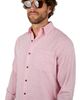 Kenny Flowers Kenny Flowers The Rosé Blusher - Long Sleeve Pink Linen Shirt - 3