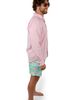 Kenny Flowers Kenny Flowers The Rosé Blusher - Long Sleeve Pink Linen Shirt - 4