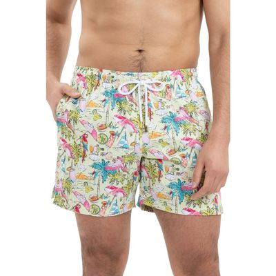 Kenny Flowers Margaritaville by Kenny Flowers - Welcome to Margaritaville - Lime - Swim Trunks