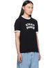 Kenzo Kenzo Black Kenzo Paris Cotton 'KENZO Paris Emblem' Slim T-shirt - 2