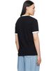 Kenzo Kenzo Black Kenzo Paris Cotton 'KENZO Paris Emblem' Slim T-shirt - 3