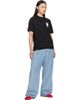 Kenzo Kenzo Black Kenzo Paris Cotton 'KENZO Paris Emblem' T-shirt - 4
