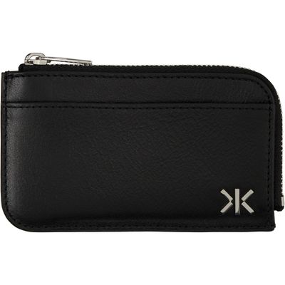 Kenzo Kenzo Black Kenzo Paris 'KENZO Double K' Zip Card Holder