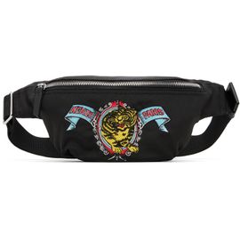 Kenzo Kenzo Black Kenzo Paris 'KENZO Jumping Tiger' Belt Bag