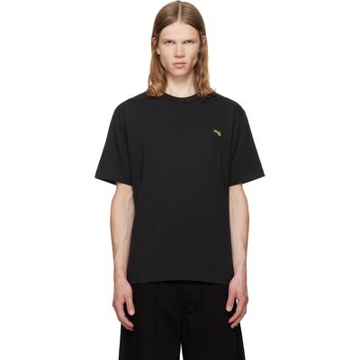 Kenzo Kenzo Black Kenzo Paris 'KENZO Jumping Tiger' Embroidered T-shirt