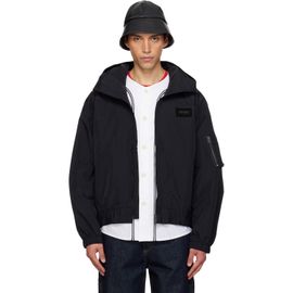 Kenzo Kenzo Black Kenzo Paris 'KENZO Winter Holidays' Windbreaker Jacket