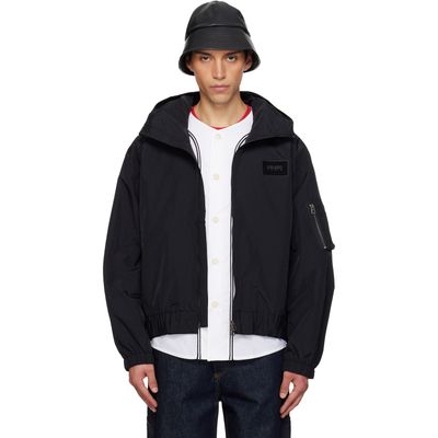 Kenzo Kenzo Black Kenzo Paris 'KENZO Winter Holidays' Windbreaker Jacket