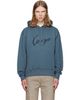 Kenzo Kenzo Blue Kenzo Paris 'KENZO Signature' Hoodie - 1