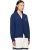Kenzo Kenzo Blue Kenzo Paris 'KENZO Tulip' Embroidered Cardigan - 2