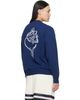 Kenzo Kenzo Blue Kenzo Paris 'KENZO Tulip' Embroidered Cardigan - 3
