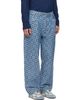 Kenzo Kenzo Blue Kenzo Paris 'Kenzogram' Cargo Monkey Fit Jeans - 2