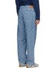 Kenzo Kenzo Blue Kenzo Paris 'Kenzogram' Cargo Monkey Fit Jeans - 3