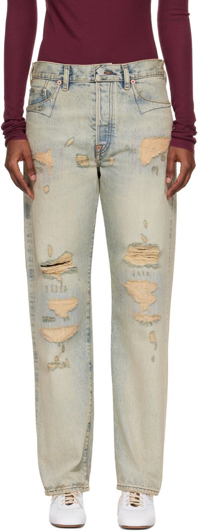 Kenzo Kenzo Blue Kenzo Paris Straight Jeans