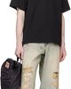 Kenzo Kenzo Blue Kenzo Paris Turn Up Wide Fit Jeans - 4