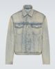 Kenzo Kenzo Drawn Varsity embroidered denim jacket - 1