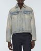 Kenzo Kenzo Drawn Varsity embroidered denim jacket - 3