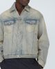 Kenzo Kenzo Drawn Varsity embroidered denim jacket - 5