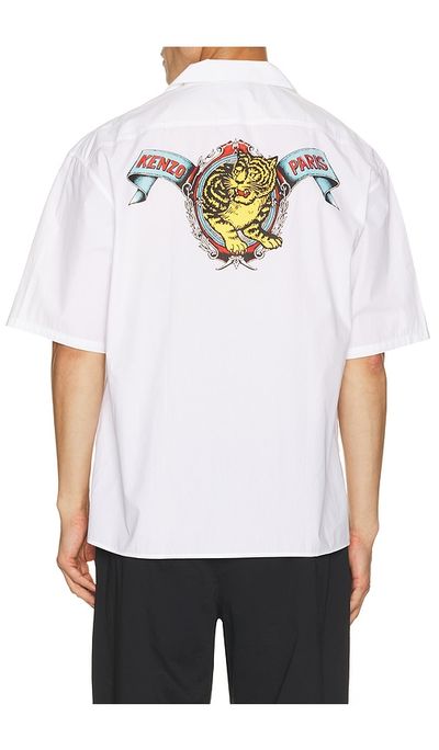 Kenzo Kenzo Jumping Tiger Hawaiian Short Sleeve Shirt