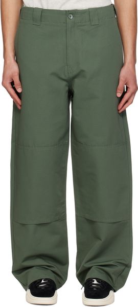 Kenzo Kenzo Khaki Kenzo Paris Double Knee Chino Trousers