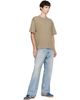 Kenzo Kenzo Khaki Kenzo Paris 'KENZO Signature' Embroidered T-shirt - 4