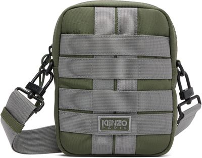 Kenzo Kenzo Khaki Kenzo Paris Sling Bag