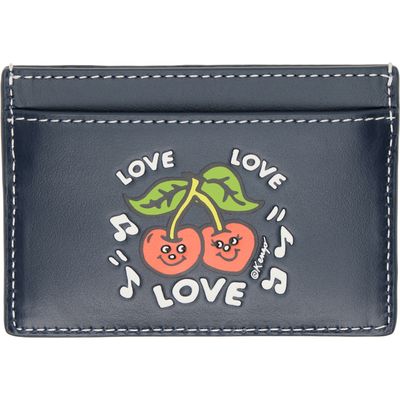 Kenzo Kenzo Navy Kenzo Paris 'KENZO Loves' Card Holder