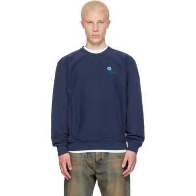 Kenzo Kenzo Navy Kenzo Paris 'KENZO Tulip' Embroidered Sweatshirt