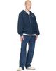 Kenzo Kenzo Navy Kenzo Paris 'KENZO Tulip' Embroidered Zip Up Hoodie - 4
