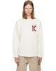 Kenzo Kenzo Off-White Kenzo Paris 'KENZO Varsity' Long Sleeve T-shirt - 1