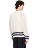 Kenzo Kenzo Off-White Kenzo Paris Polo Collar Cardigan - 3