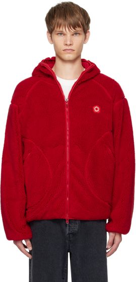 Kenzo Kenzo Red Kenzo Paris 'Boke Flower 2.0' Jacket