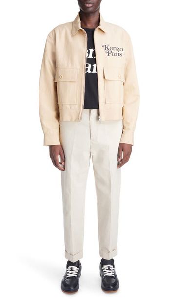 KENZO KENZO Verdy Logo Cotton & Nylon Jacket