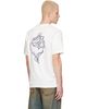 Kenzo Kenzo White Kenzo Paris 'KENZO Tulip' Embroidered T-shirt - 3