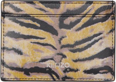 Kenzo Kenzo Yellow Kenzo Paris 'KENZO Tiger' Card Holder