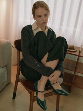 KERRIJADE Rare Maryjane Pumps _ Green