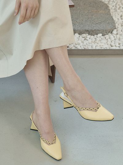 KERRIJADE Sweetpea Slingback_LightYellow