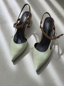 KERRIJADE Teapot Slingback_LightGreen
