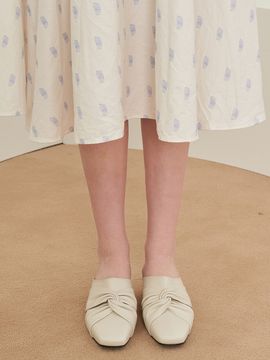 KERRIJADE T.Twist Mules - Cream