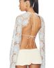 KETTEL ATELIER KETTEL ATELIER Floral Longsleeve Top - 1