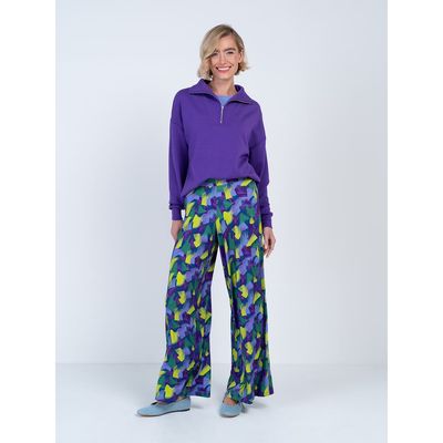 Kettlewell Kettlewell Geo Printed Palazzo Trousers