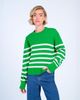 Kettlewell Kettlewell Long Sleeve Boxy Stripe Crew Sweater - 1