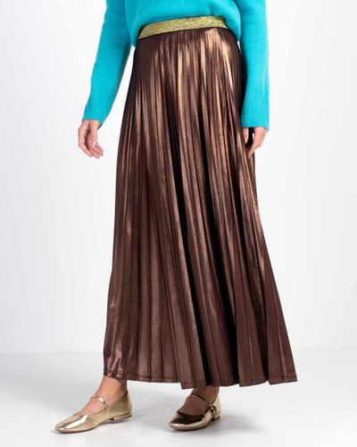 Kettlewell Kettlewell Metallic Full Pleated Skirt