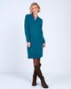 Kettlewell Kettlewell Trophy Neck Wool Shirt Dress - 1