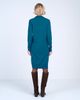 Kettlewell Kettlewell Trophy Neck Wool Shirt Dress - 5