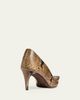 Khaite 50mm Marlene Snake-Embossed Leather Pumps - 3